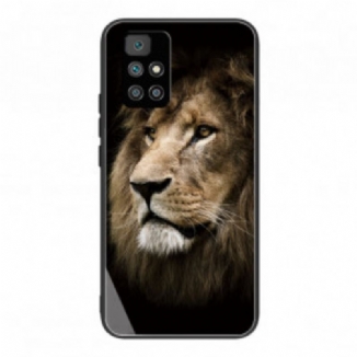 Coque Xiaomi Redmi 10 Verre Trempé Tête de Lion