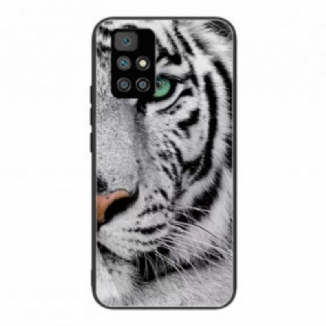 Coque Xiaomi Redmi 10 Verre Trempé Tigre