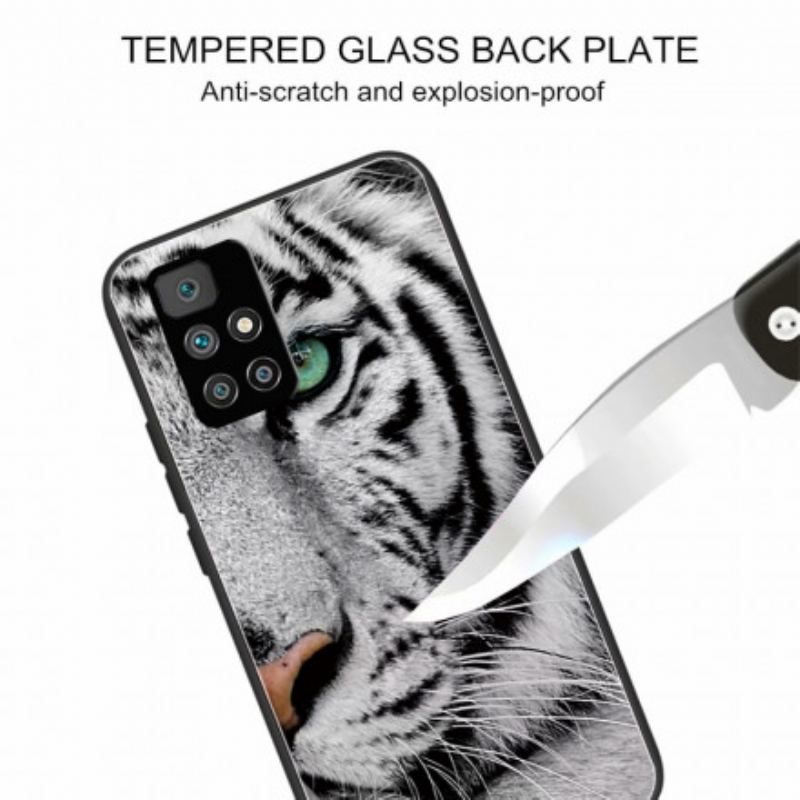 Coque Xiaomi Redmi 10 Verre Trempé Tigre