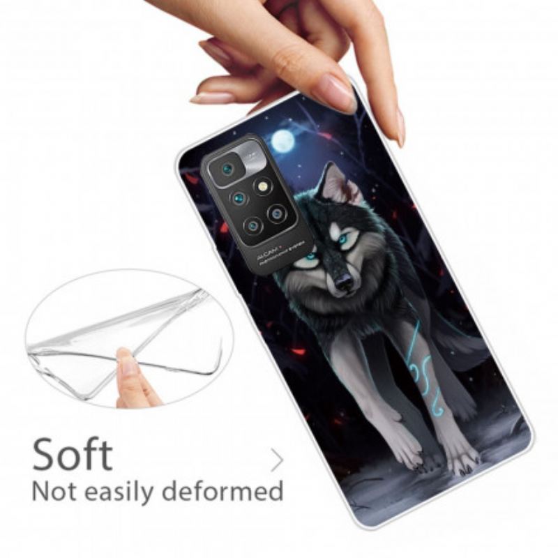 Coque Xiaomi Redmi 10 Wolf