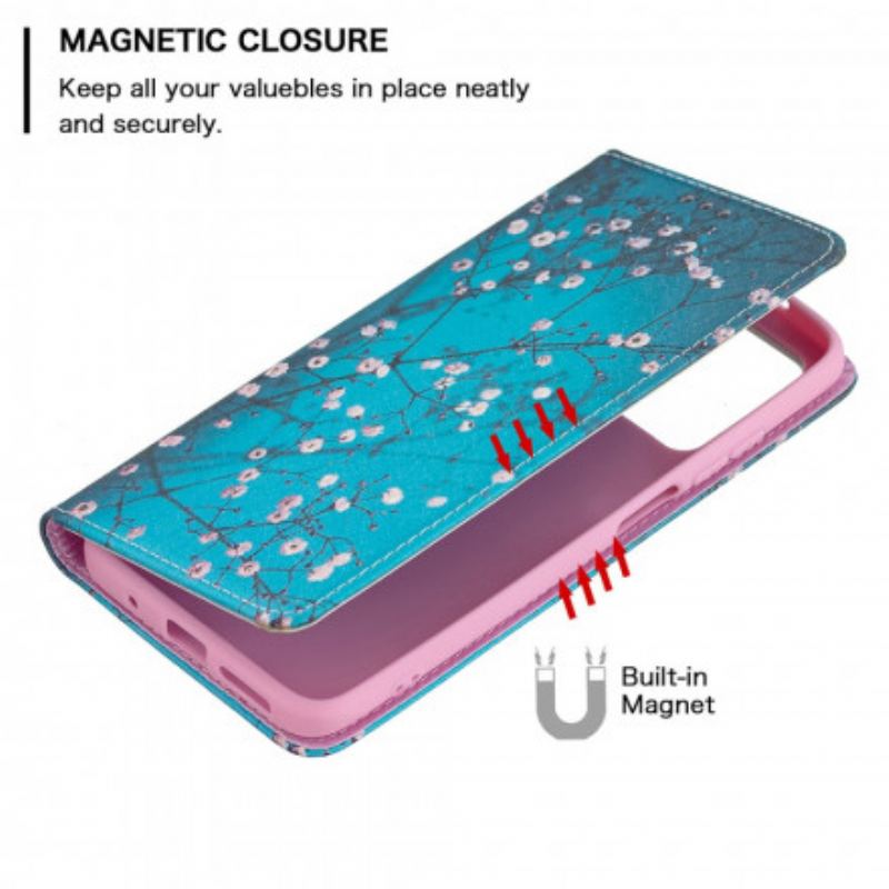 Flip Cover Xiaomi Redmi 10 Branches Fleuries