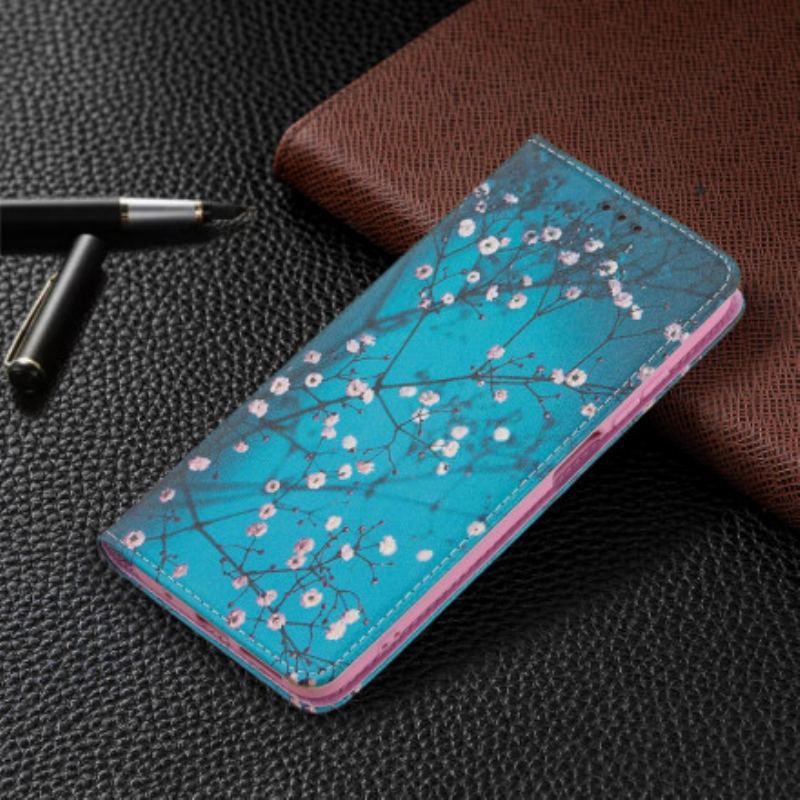 Flip Cover Xiaomi Redmi 10 Branches Fleuries