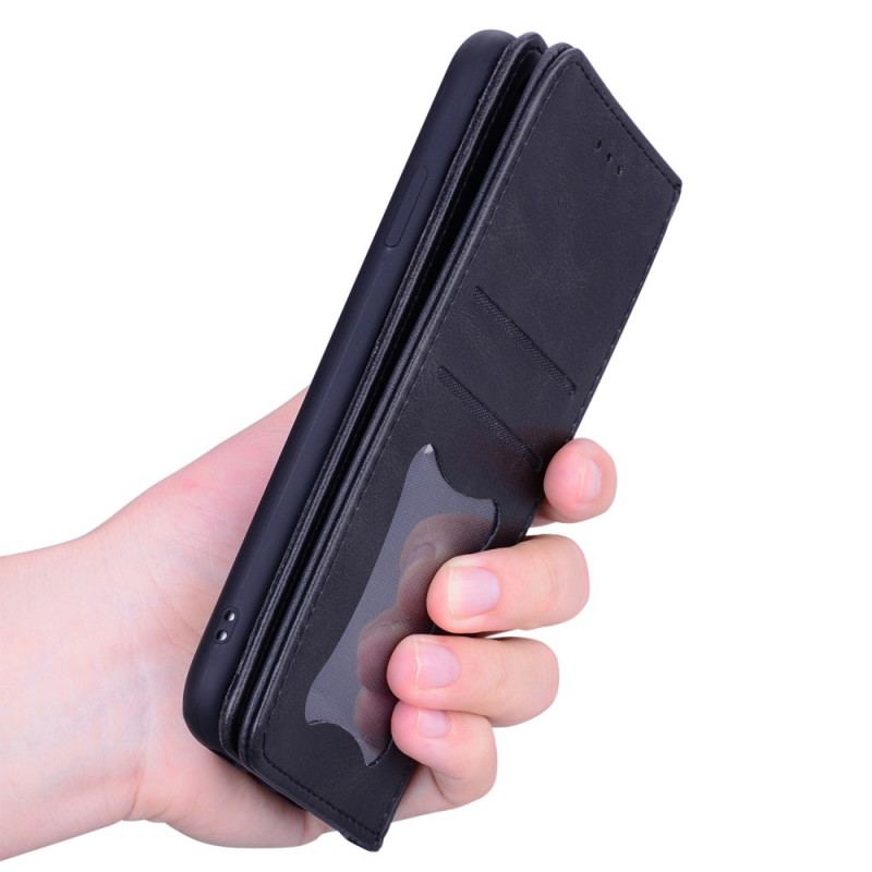 Flip Cover Xiaomi Redmi 10 Effet Cuir Business Bicolore