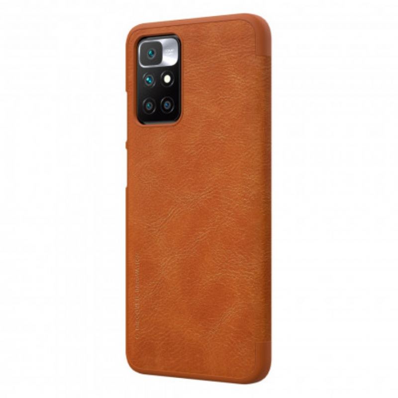 Flip Cover pour Xiaomi Redmi 10 Nillkin Qin Series