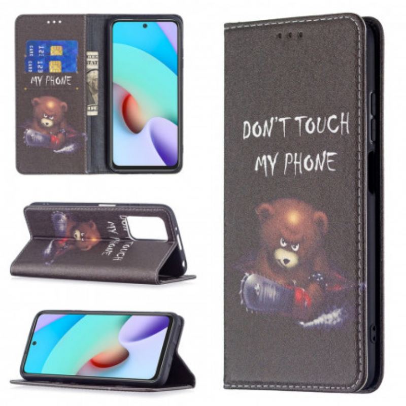 Flip Cover Xiaomi Redmi 10 Ours Dangereux