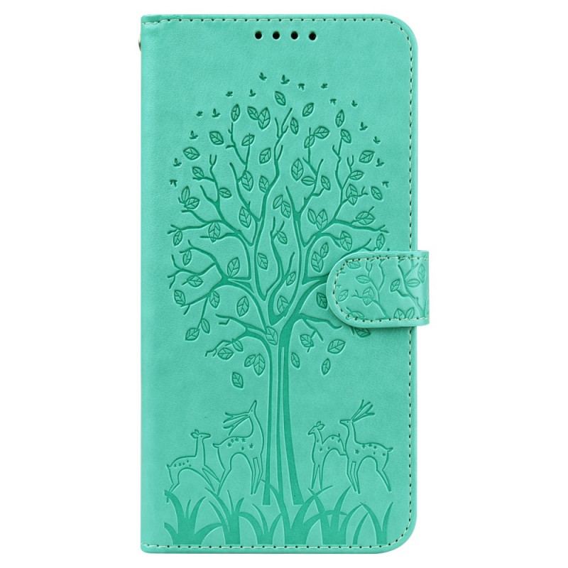 Housse Xiaomi Redmi 10 Arbre et Cerfs