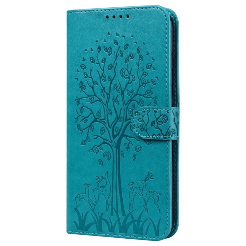 Housse Xiaomi Redmi 10 Arbre et Cerfs