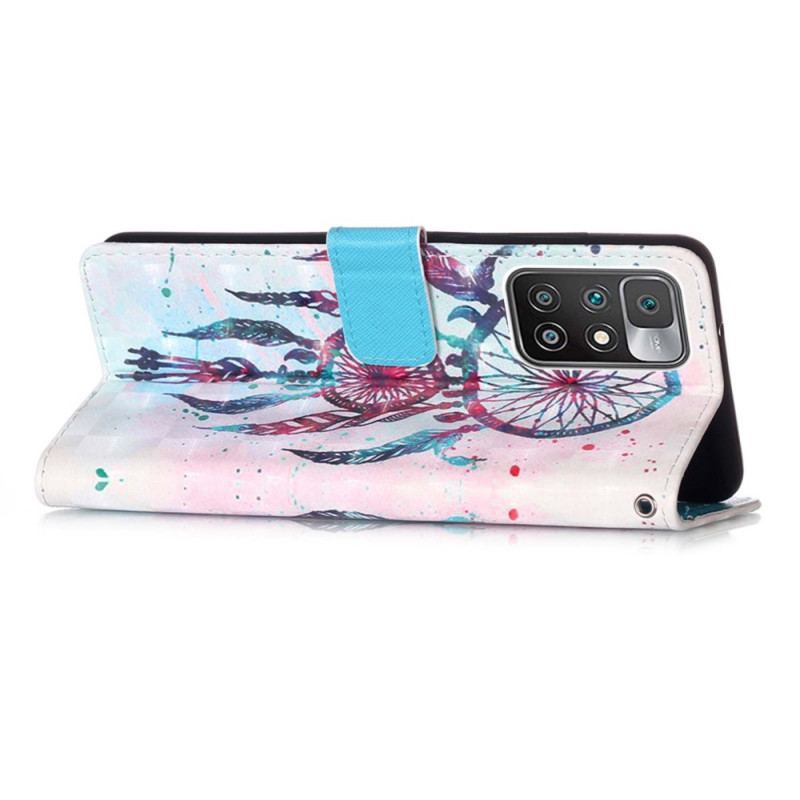 Housse Xiaomi Redmi 10 Attrape Rêves Aquarelle