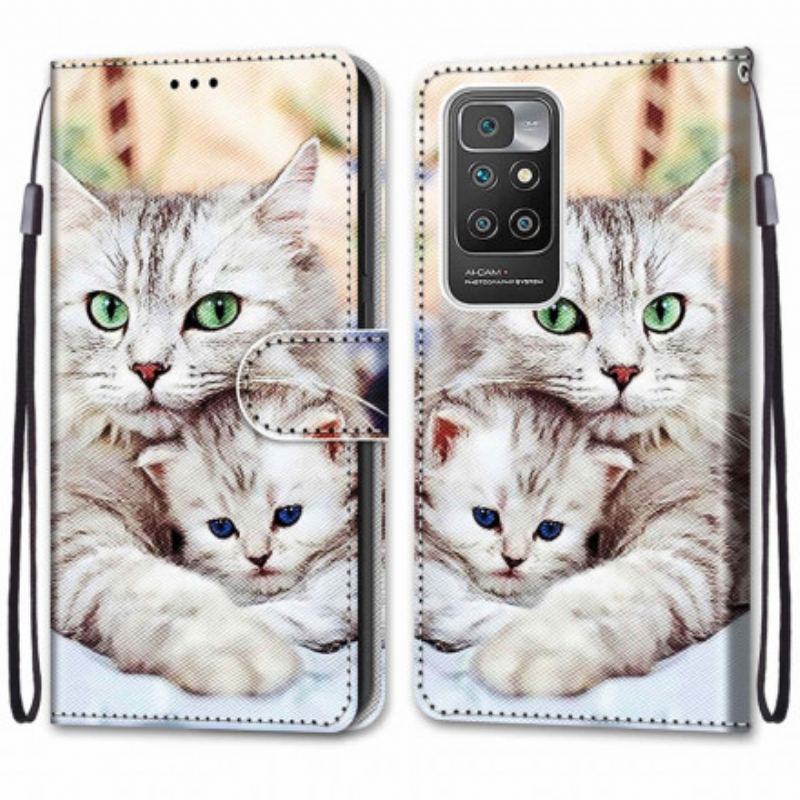 Housse Xiaomi Redmi 10 Famille de Chats