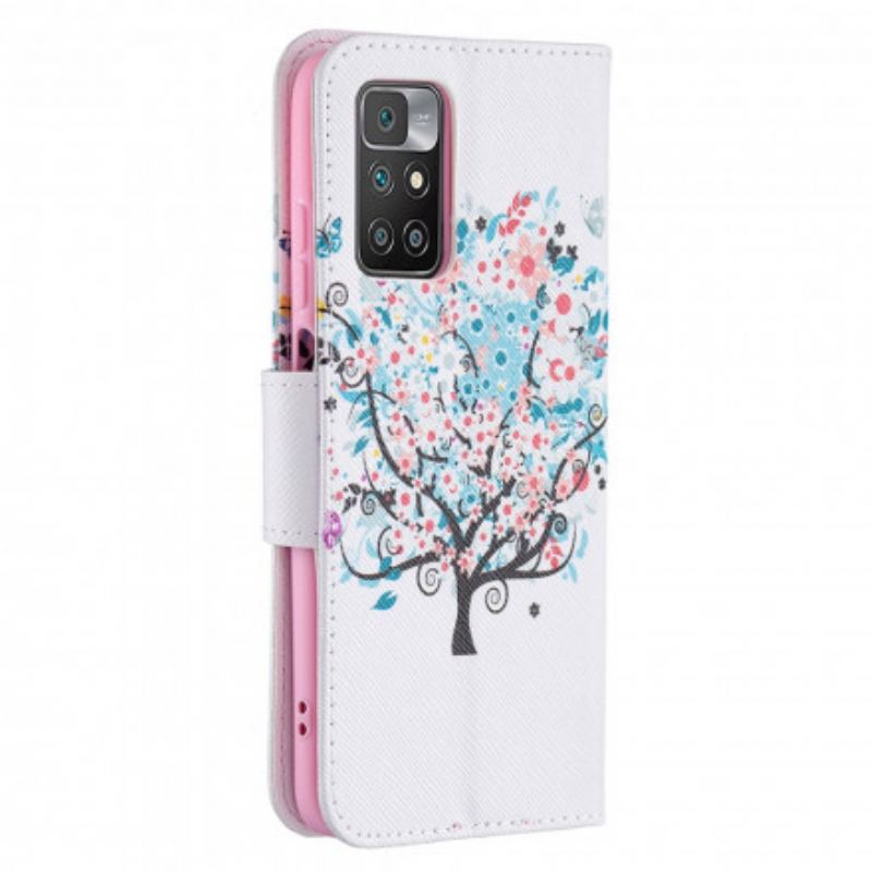 Housse Xiaomi Redmi 10 Flowered Tree