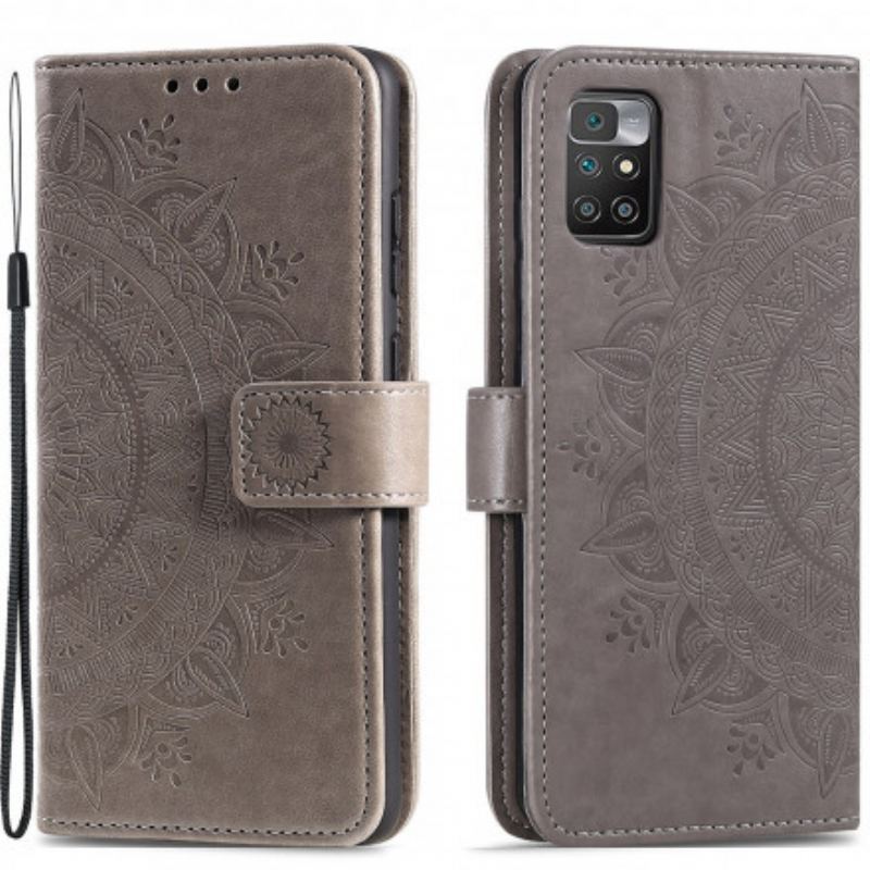 Housse Xiaomi Redmi 10 Mandala Soleil