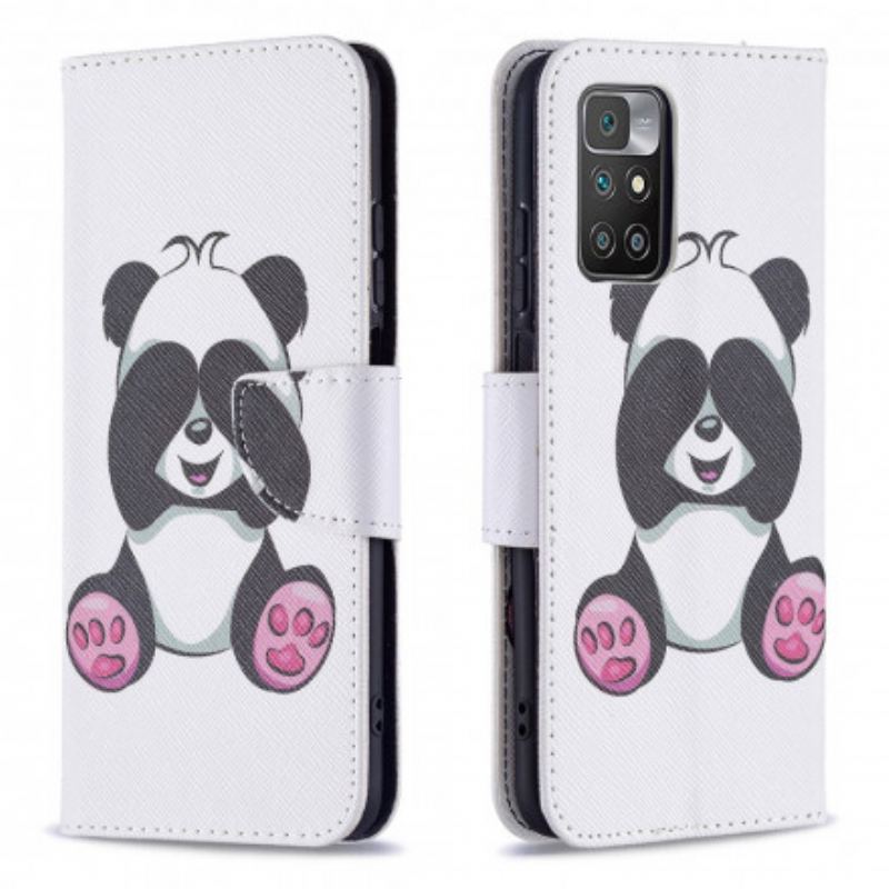 Housse Xiaomi Redmi 10 Panda Fun