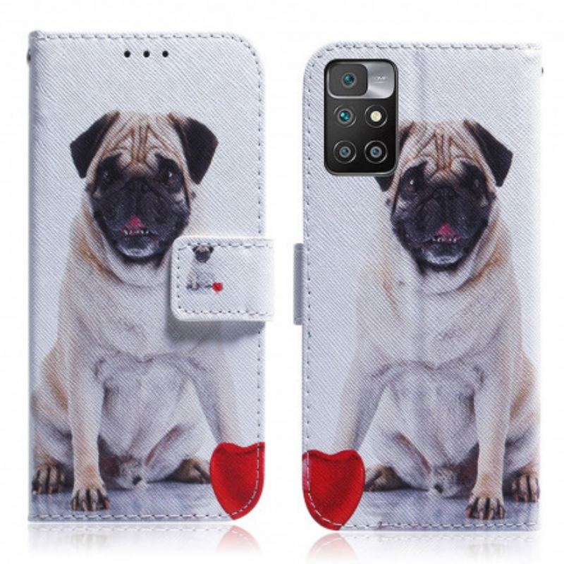 Housse Xiaomi Redmi 10 Pug Dog