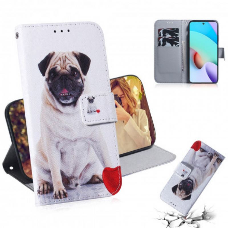 Housse Xiaomi Redmi 10 Pug Dog