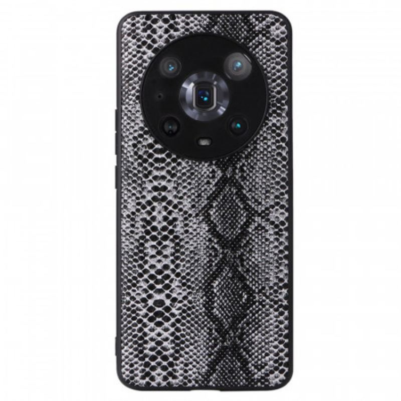 Coque Honor Magic 4 Pro Effet Peau de Serpent