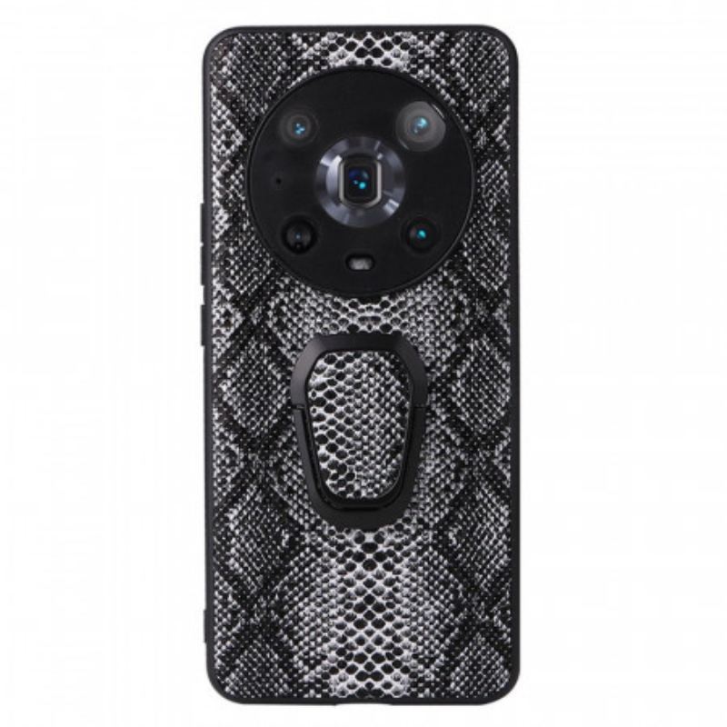 Coque Honor Magic 4 Pro Style Serpent avec Anneau-Support