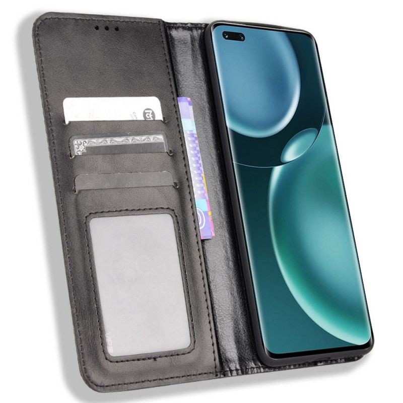 Flip Cover Honor Magic 4 Pro Style Cuir Stylisé