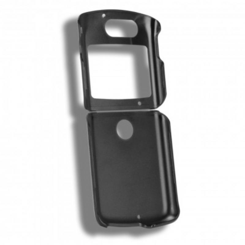 Coque Motorola Razr 5G Simili Cuir Sablé