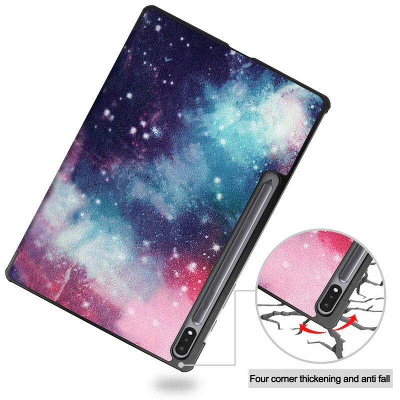 Smart Case Samsung Galaxy Tab S7 FE Porte-Stylet Espace