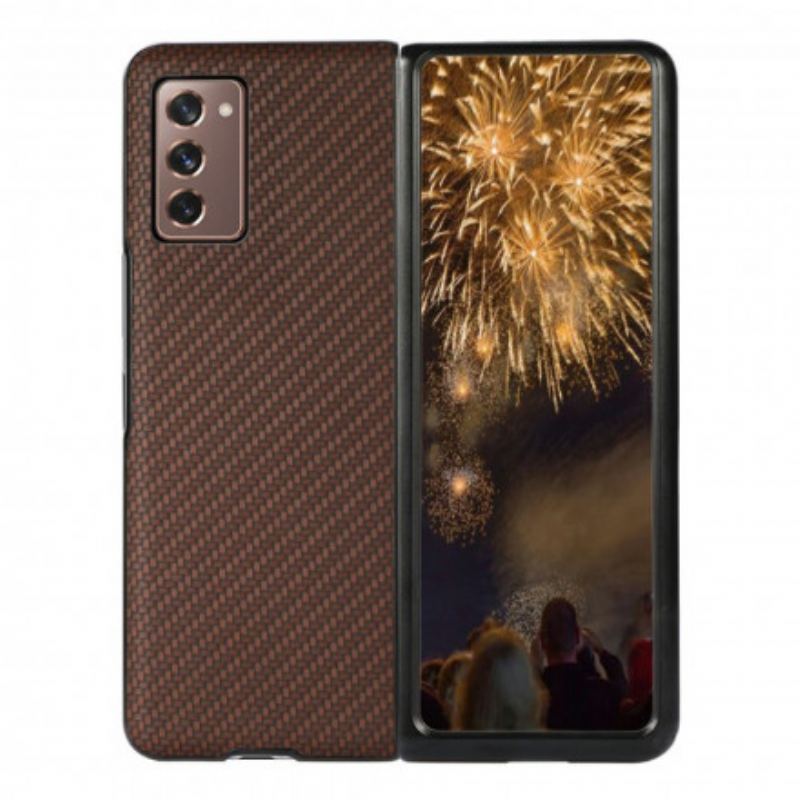 Coque Samsung Galaxy Z Fold2 Fibre Carbone Color