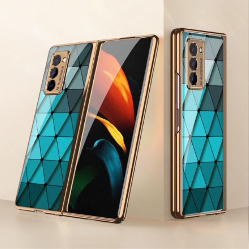 Coque Samsung Galaxy Z Fold2 Verre Trempé Triangles GKK