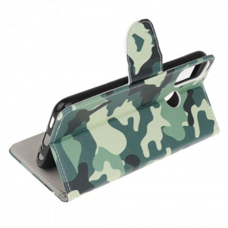 Housse Moto G50 Camouflage Militaire