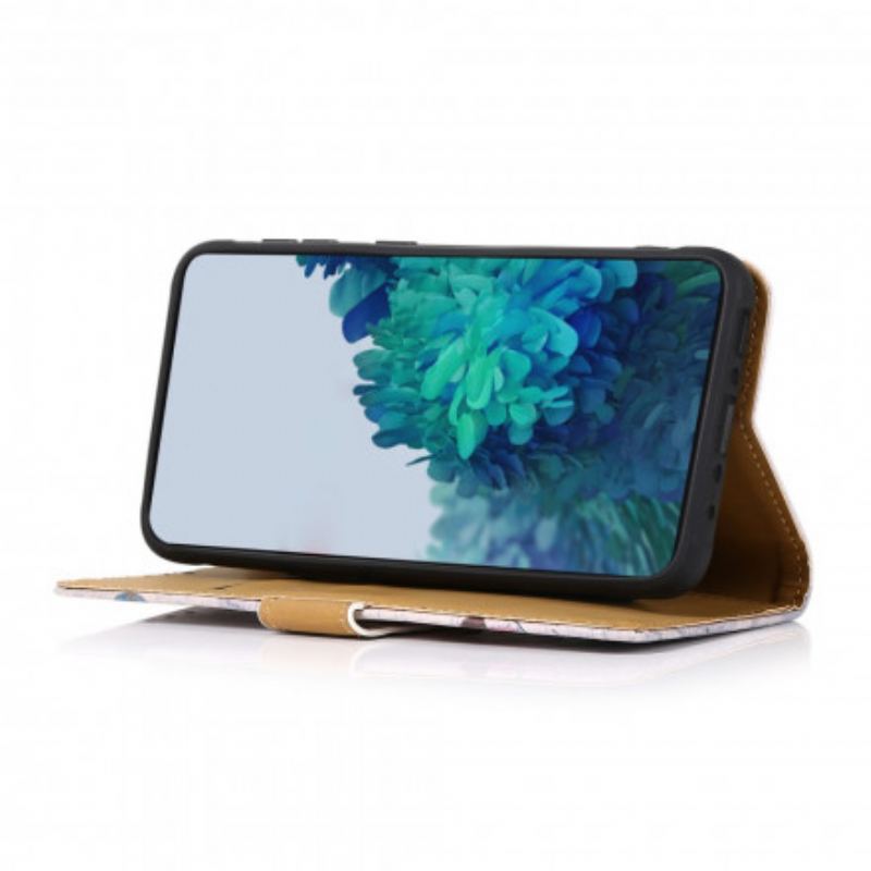 Housse Moto G50 Couple De Hiboux Sur l'Arbre