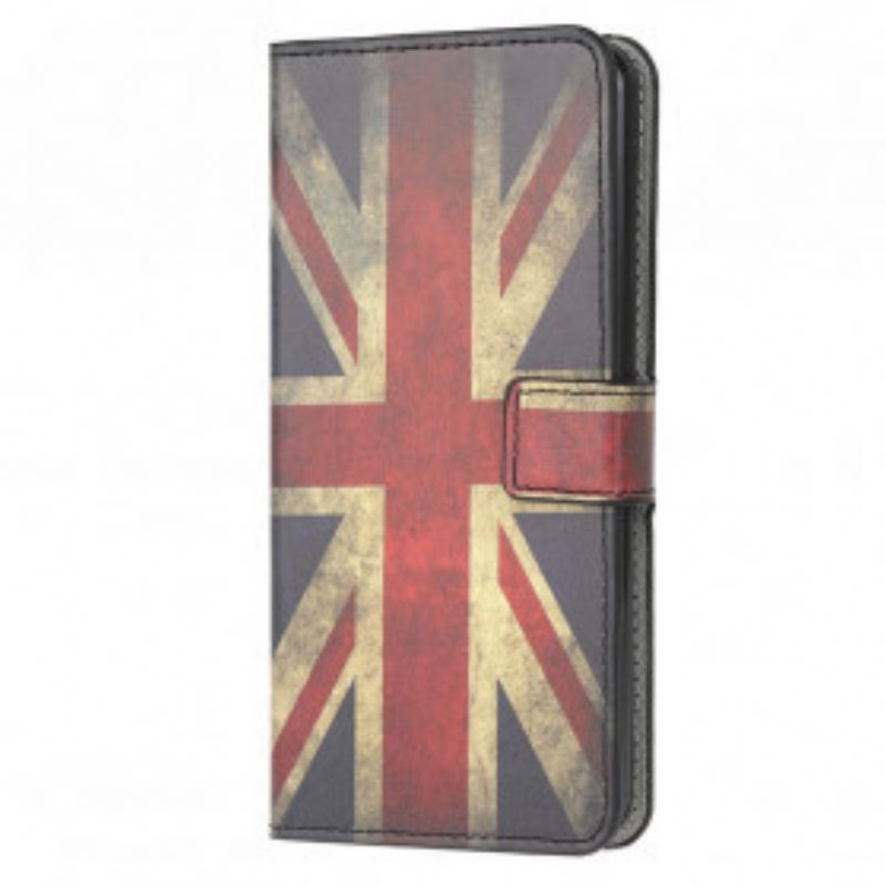 Housse Moto G50 Drapeau Angleterre