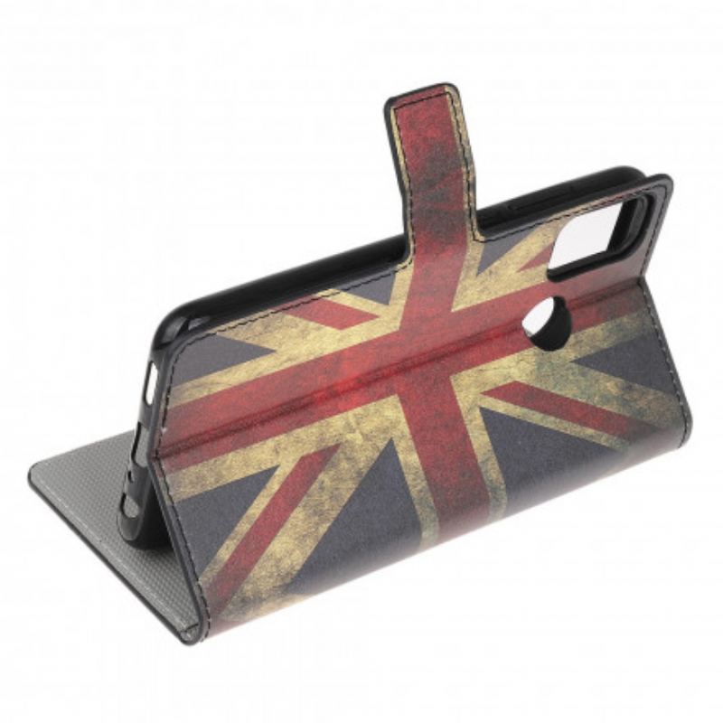 Housse Moto G50 Drapeau Angleterre