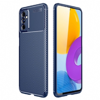Coque Samsung Galaxy M52 5G Flexible Texture Fibre Carbone