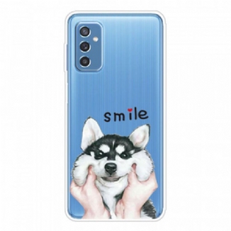 Coque Samsung Galaxy M52 5G Loup Câlin