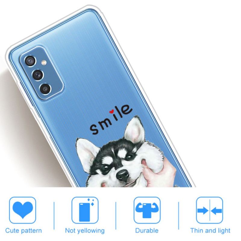 Coque Samsung Galaxy M52 5G Loup Câlin