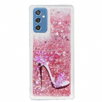 Coque Samsung Galaxy M52 5G Paillettes Éclatantes