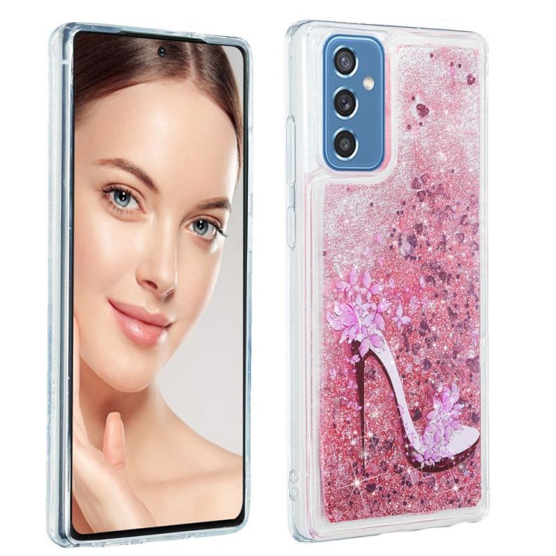 Coque Samsung Galaxy M52 5G Paillettes Éclatantes