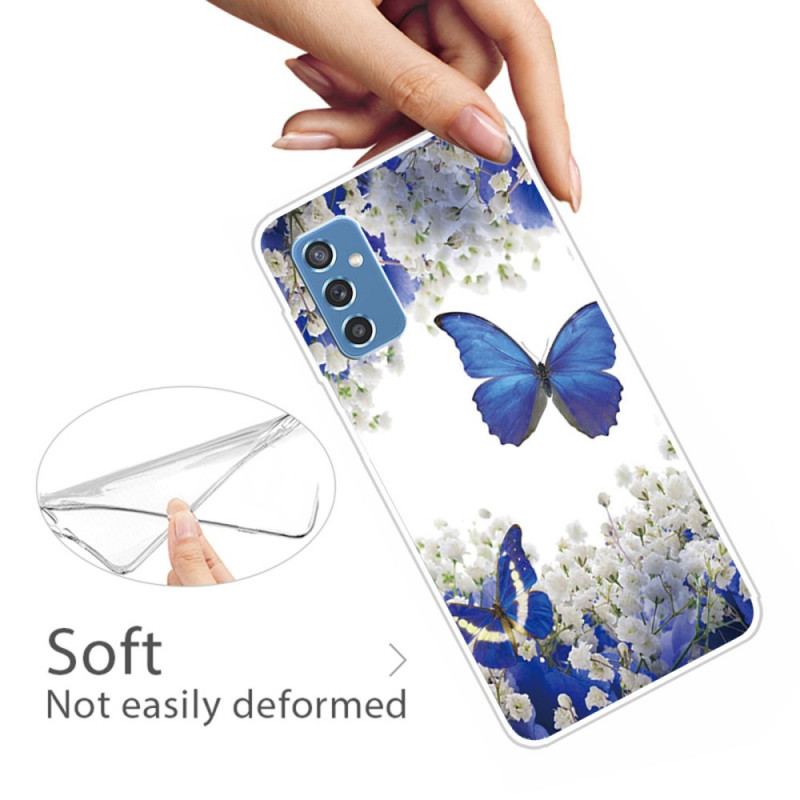 Coque Samsung Galaxy M52 5G Papillon Mystique