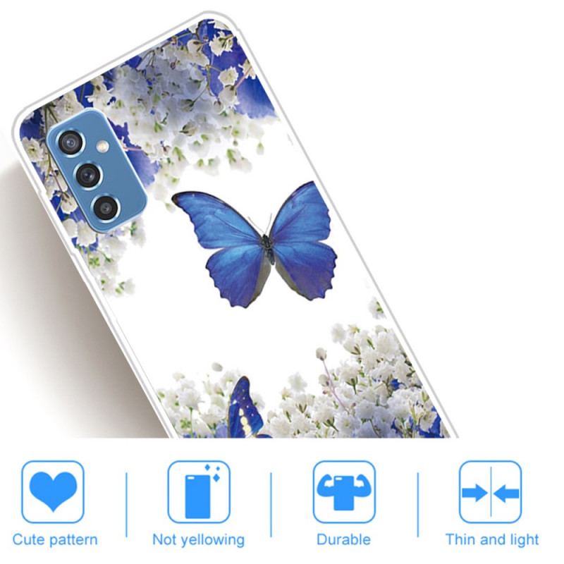 Coque Samsung Galaxy M52 5G Papillon Mystique