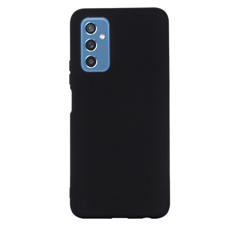 Coque Samsung Galaxy M52 5G Silicone Liquide à Lanière