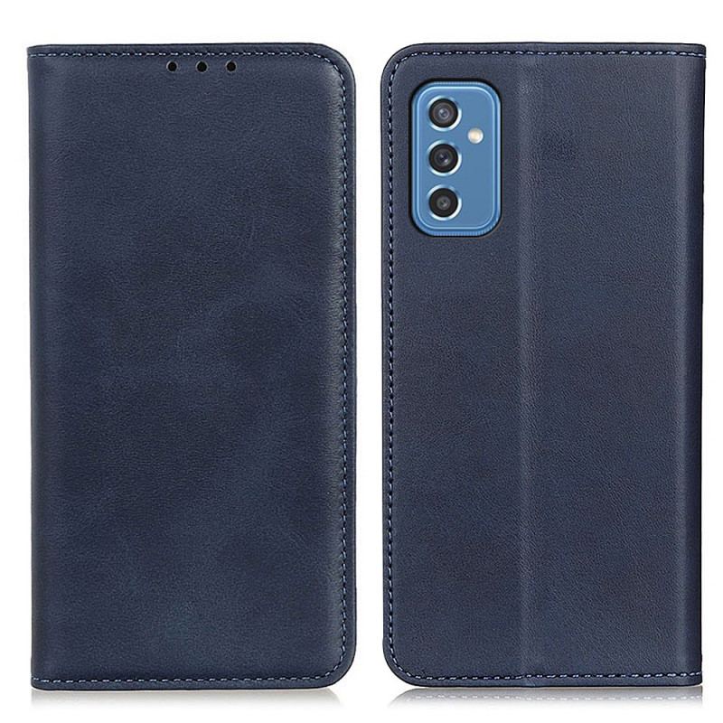 Flip Cover Samsung Galaxy M52 5G Cuir Élégant