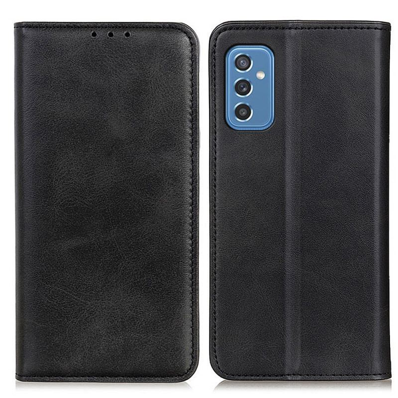 Flip Cover Samsung Galaxy M52 5G Cuir Élégant