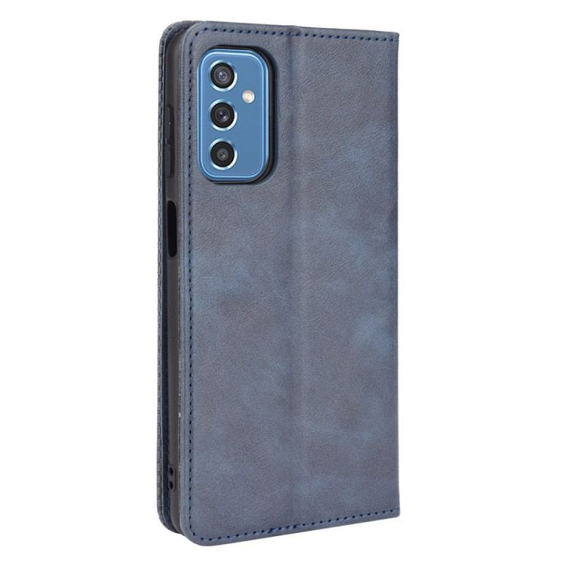 Flip Cover Samsung Galaxy M52 5G Simili Cuir Doux