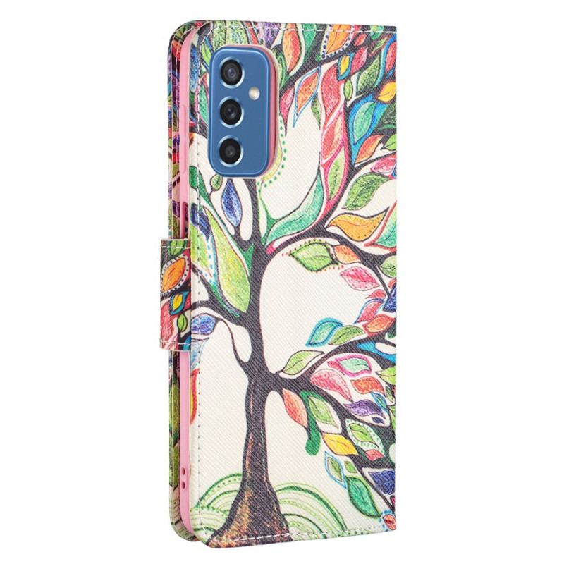 Housse Samsung Galaxy M52 5G Arbre Arc-en-Ciel