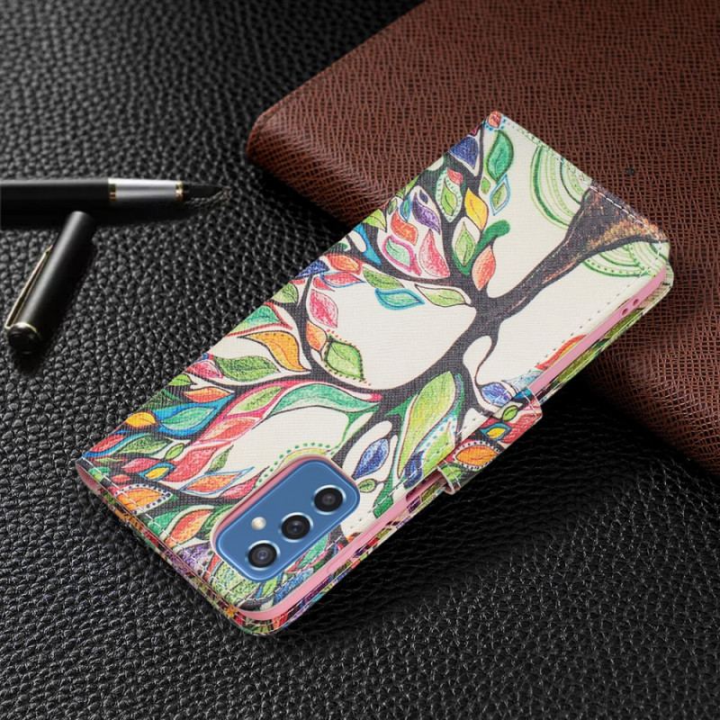 Housse Samsung Galaxy M52 5G Arbre Arc-en-Ciel