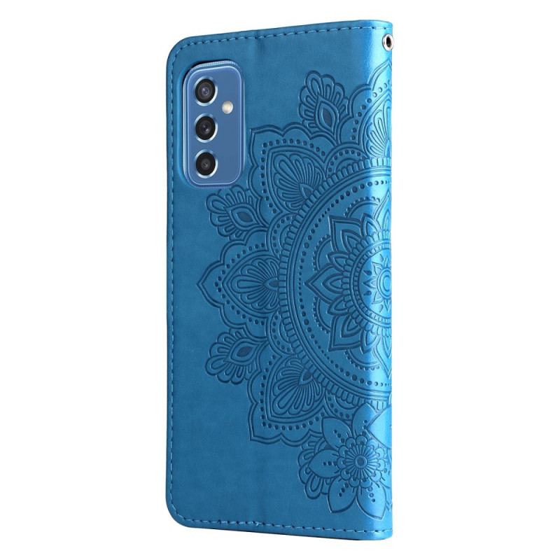 Housse Samsung Galaxy M52 5G Mandala Fleurs