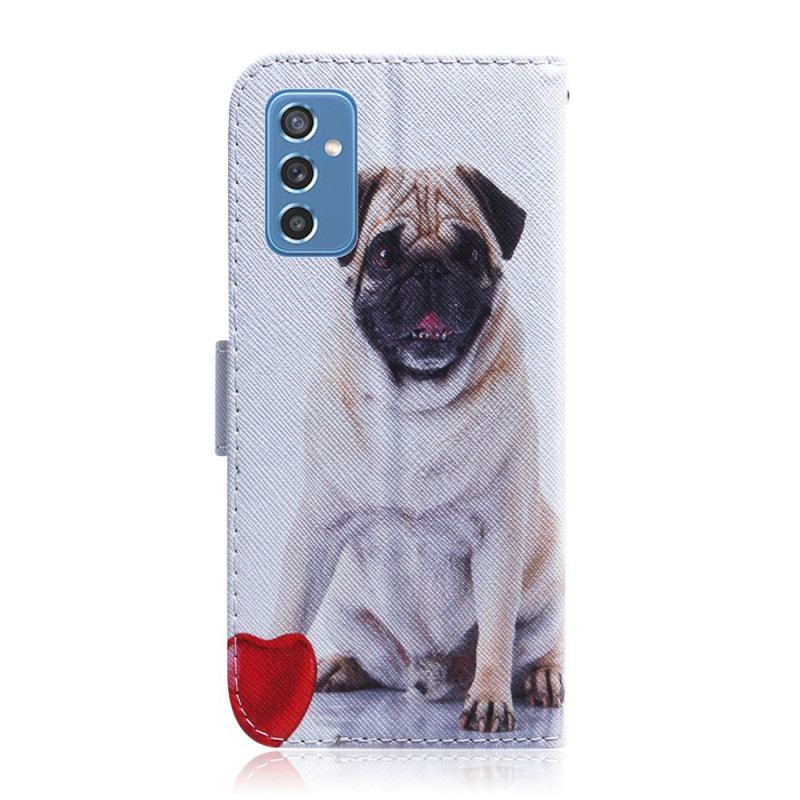 Housse Samsung Galaxy M52 5G Pug Dog