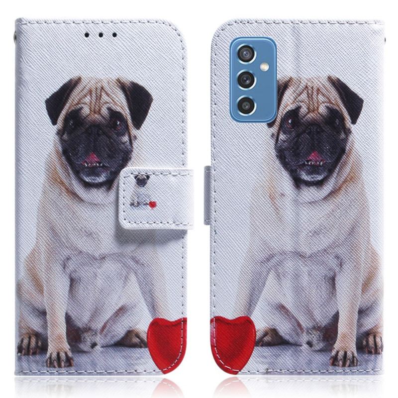 Housse Samsung Galaxy M52 5G Pug Dog