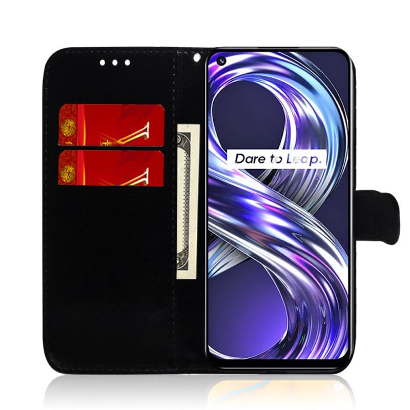 Housse Samsung Galaxy M52 5G Simili Cuir Miroir