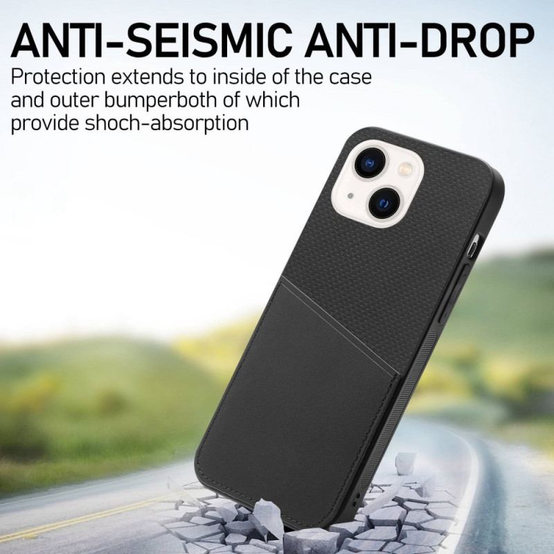 Coque iPhone 14 Antidérapante Porte-Cartes