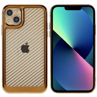 Coque iPhone 14 Fibre Carbone Stylée