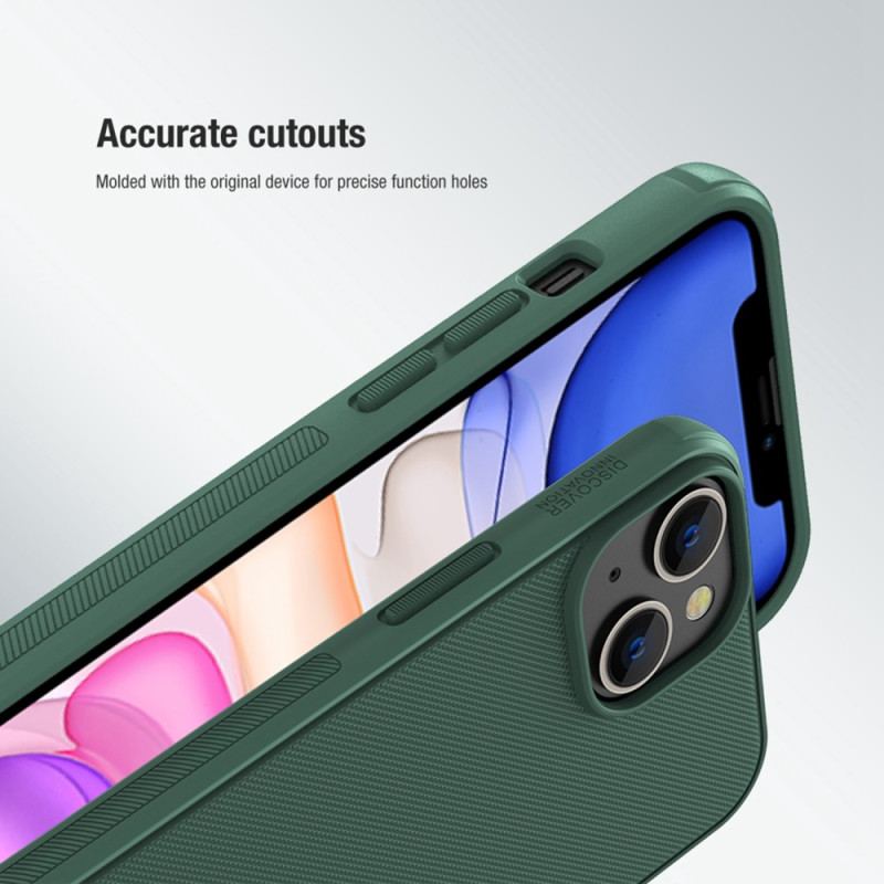 Coque iPhone 14 Rigide Givré Nillkin