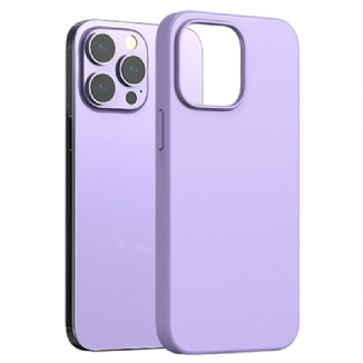 Coque iPhone 14 Silicone Luxe